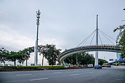 福建厦门环岛南路人行天桥