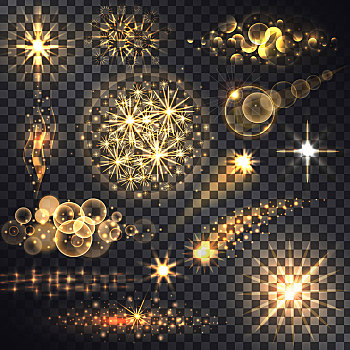 鲜明,星,灯,烟花,发光,闪耀,光亮,光泽,爆炸,闪光,火花,魔幻,装饰,星放射状,插画