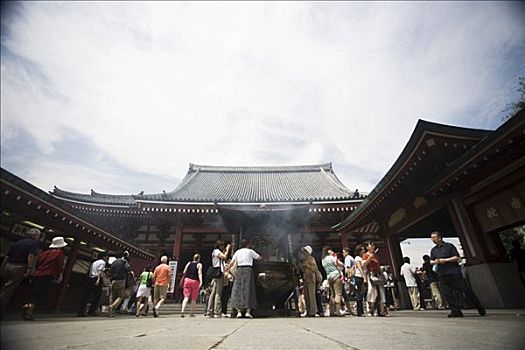 神祠,东京,日本,亚洲