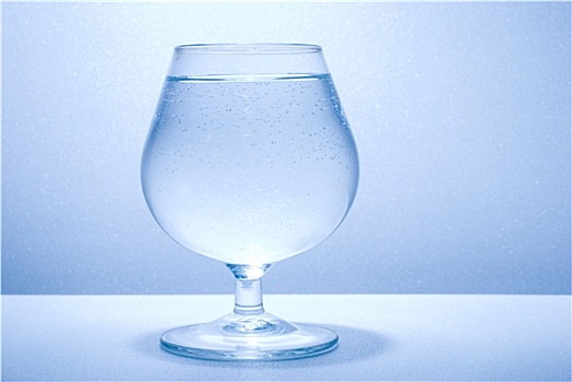 清水,小,泡泡,玻璃杯
