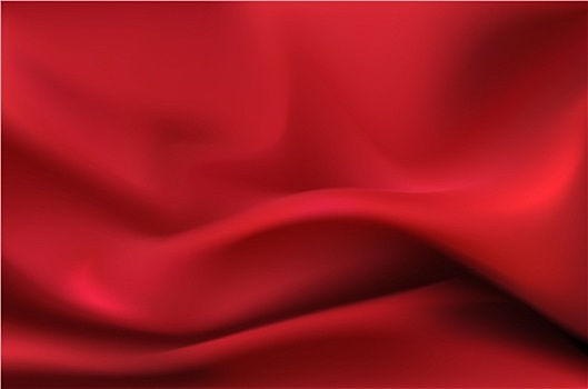 红色,丝绸,布帘