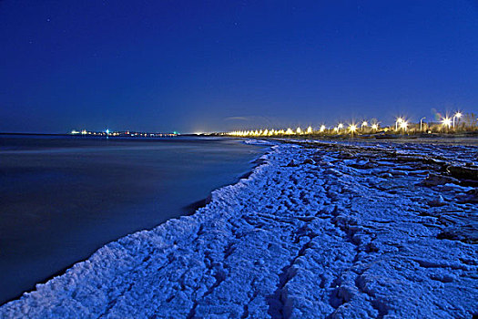 北戴河海冰