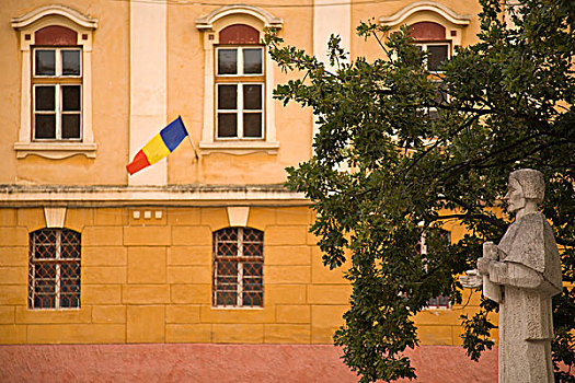 建筑,门,14世纪,教堂,老城,首都,文化,2007年,罗马尼亚,东欧