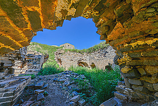 中国,河北,保定,涞源,明长城遗址greatwallofghina