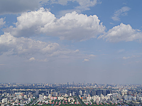 北京城市全景