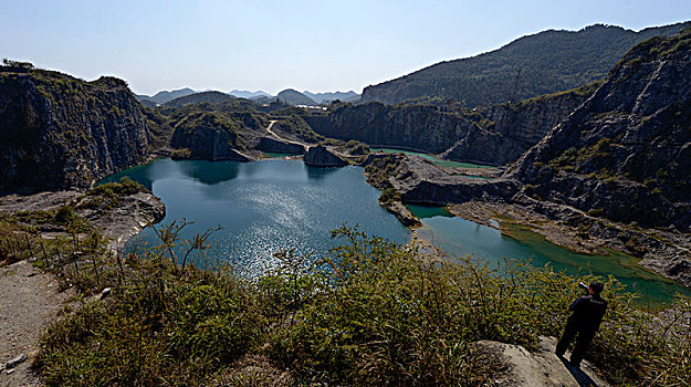 重庆渝北矿山公园风光