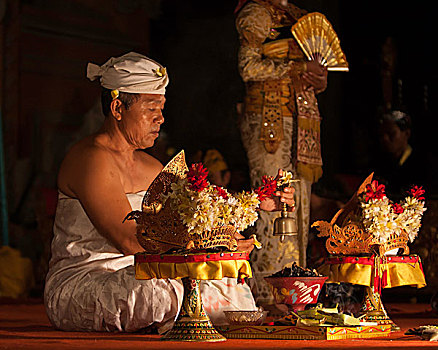 巴厘岛勒贡舞之祭祀