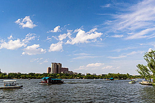 济南大明湖景观