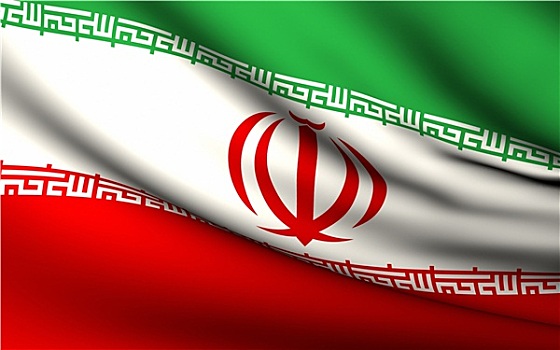飞,旗帜,伊朗,国家,收集