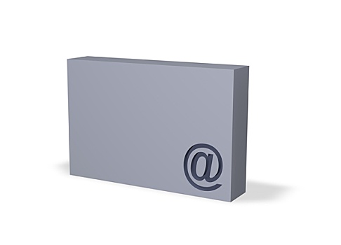 电子邮件,盒子