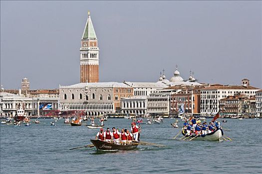 赛船,威尼斯,意大利