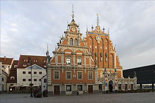 房子,市政厅,里加,拉脱维亚,波罗的海国家