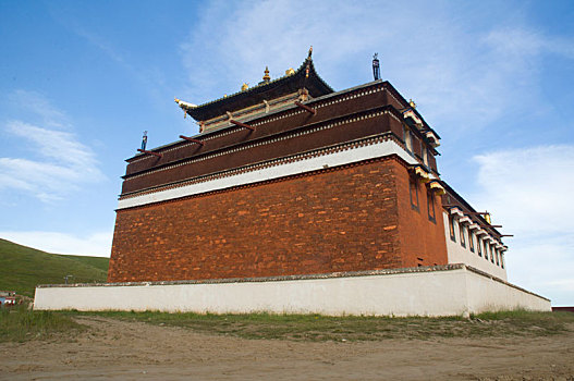 甘南玛曲县尼玛外香寺