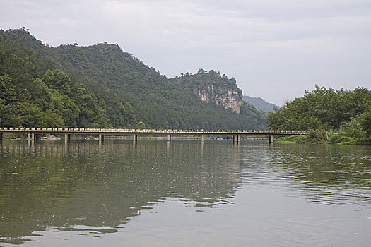 浙江缙云丽水仙都风光