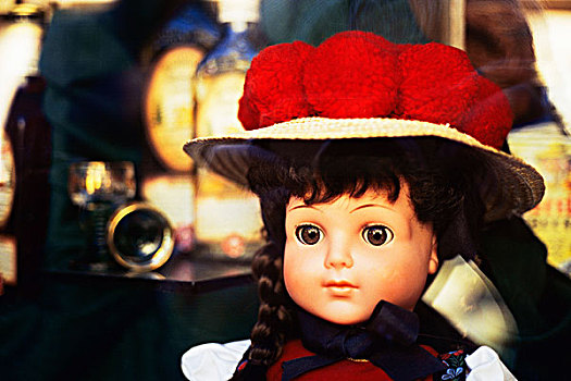 娃娃,帽子,黑森林,德国