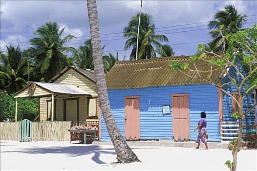 多米尼加共和国,绍纳岛,特色,房子