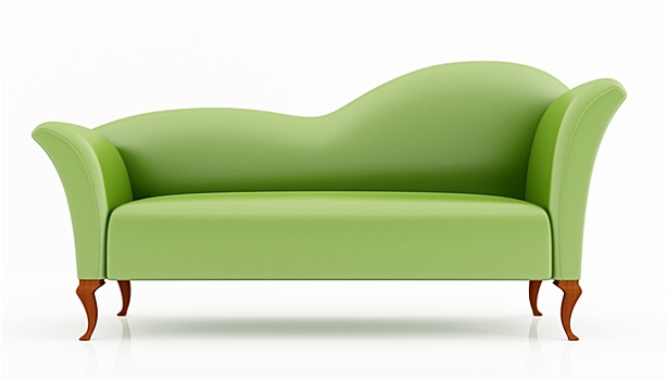 绿色,时尚,沙发