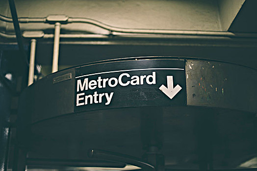 地铁,卡,标识