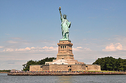 自由女神像,自由岛,曼哈顿,纽约,美国
