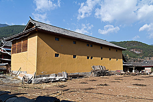 泸沽湖落水村景观