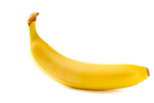 白底上放着香蕉