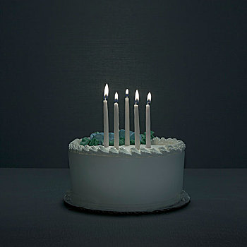 蛋糕,蜡烛,庆贺