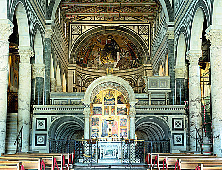 室内,大教堂,蒙特卡罗,佛罗伦萨,意大利
