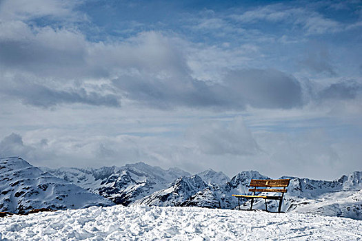 长椅,阿尔卑斯山