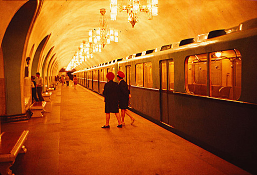 莫斯科,地铁,艺术家