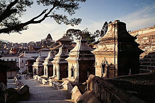 尼泊尔,亚洲,加德满都,庙宇,区域