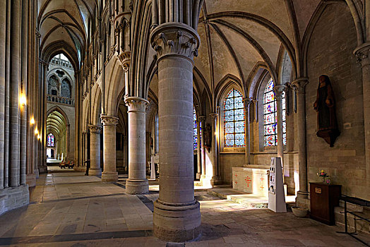 法国,半岛,大教堂,13世纪,走廊