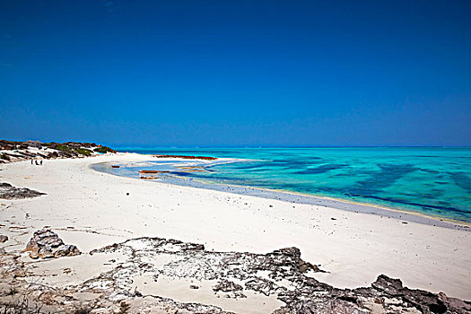 海滩,青绿色,水,西海岸,马达加斯加,非洲