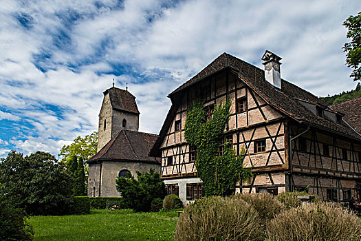 瑞士老房子