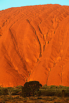 乌卢鲁巨石,艾尔斯岩,北领地州,澳大利亚