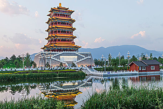 门头沟永定楼景区