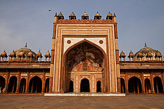 仪表,高,入口,胜利宫,靠近,拉贾斯坦邦,印度,亚洲