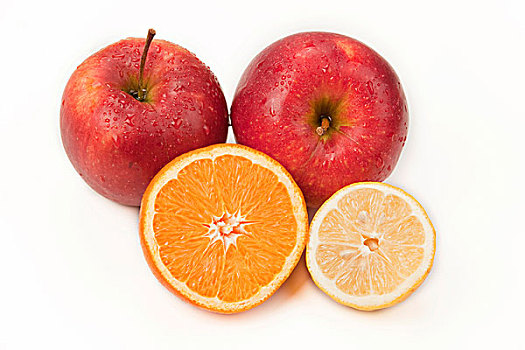 水果,苹果,橙子,柠檬