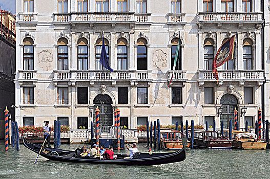 小船,大运河,威尼斯