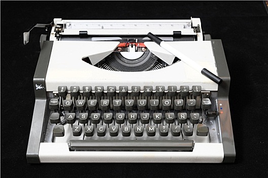 旅行,旧式,打字机