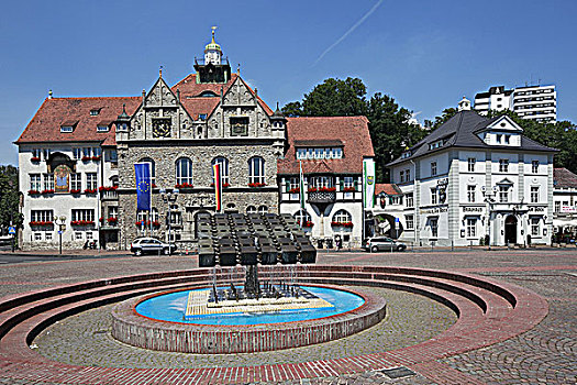 市政厅,北莱茵-威斯特伐利亚,德国,欧洲