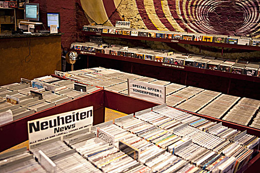 光盘,德国,唱片,商店