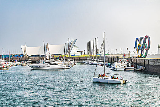 青岛奥林匹克帆船中心帆船