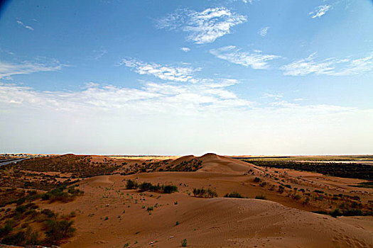 中国第七大沙漠,库布齐沙漠美景