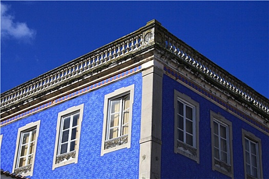 辛特拉,蓝色,建筑
