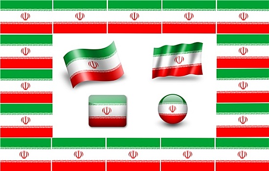 旗帜,伊朗,象征