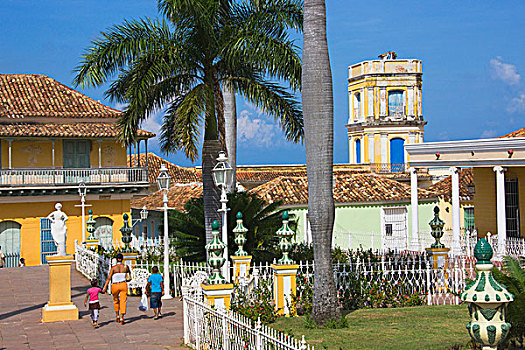 马约尔广场,特立尼达,世界遗产,古巴