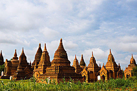 古老,庙宇,塔,日出,蒲甘,曼德勒,区域,缅甸,大幅,尺寸