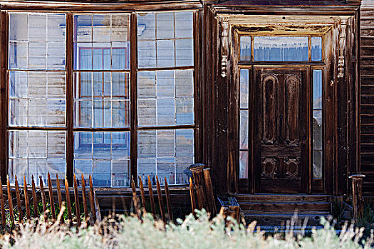 窗户,门,建筑,波地州立历史公园,加利福尼亚,美国