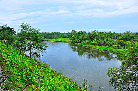 钏路,河