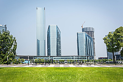 公园,陆家嘴,金融中心,上海,中国